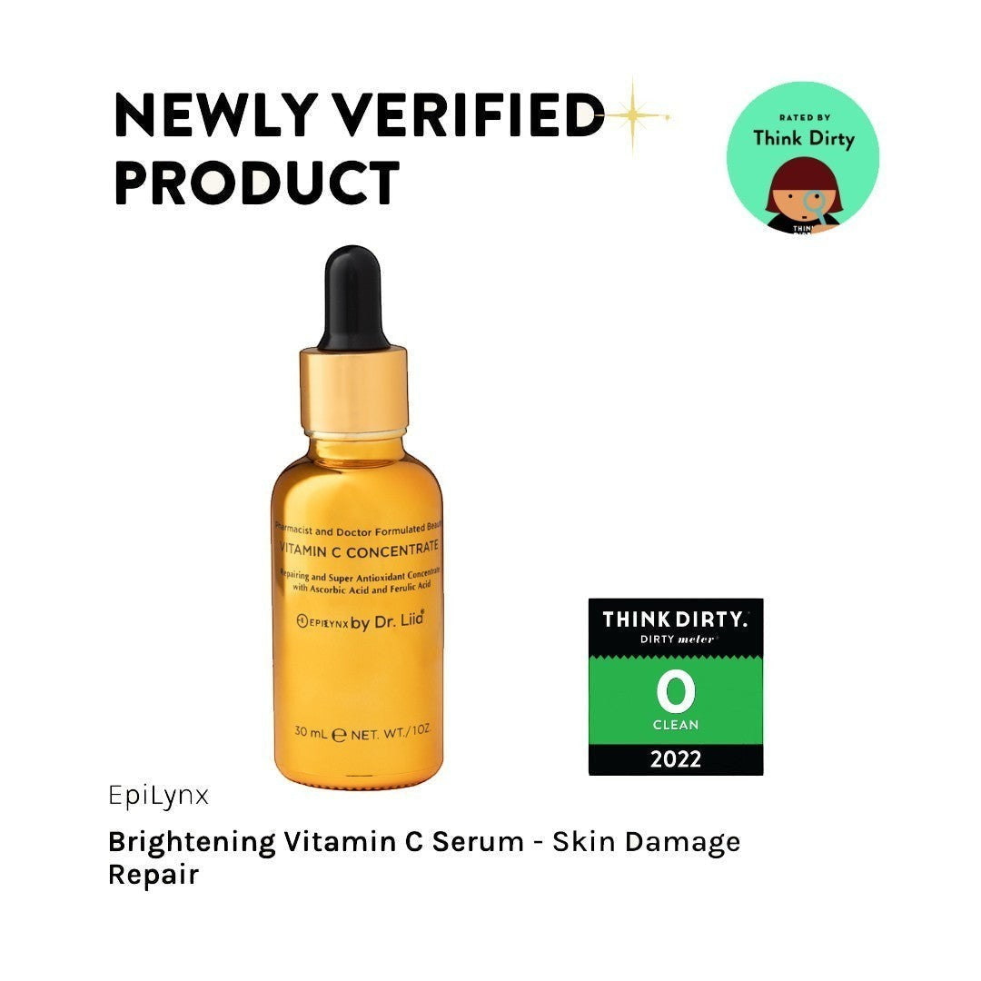 Brightening Vitamin C Glow Serum for Sensitive & Dry Skin – Vegan, Gluten-Free, Anti-Aging, Fragrance-Free by EpiLynx