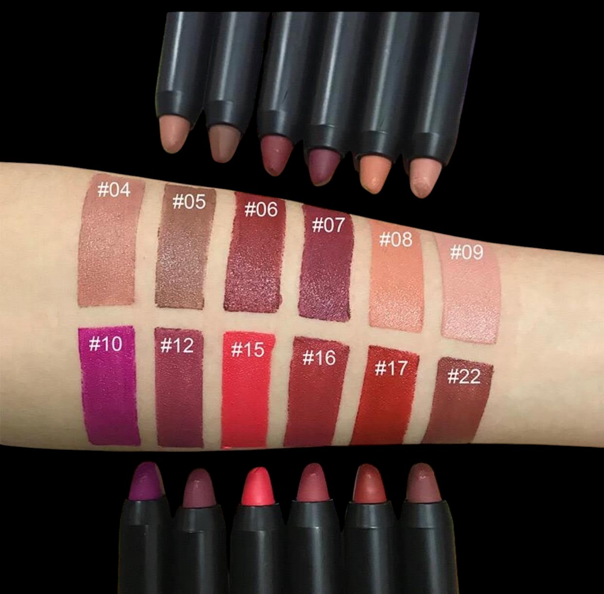 Perfect Lip Crayon – Hydrating, Buildable, Vegan & Gluten-Free Lipstick Balm Pencil by EpiLynx