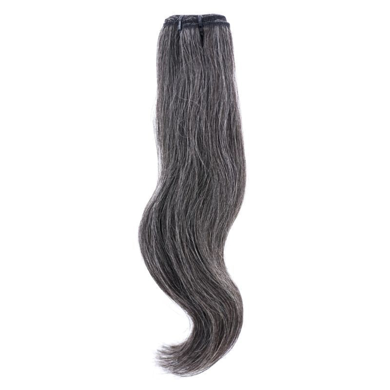 Raw Vietnamese Natural Gray 100% Human Hair Bundles by Private Label