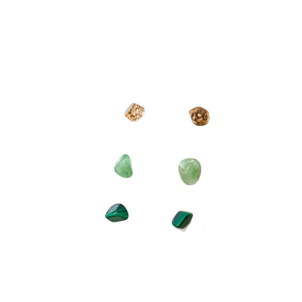 Wealth and Abundance Earring Set by Conscious Items