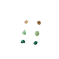 Wealth and Abundance Earring Set by Conscious Items