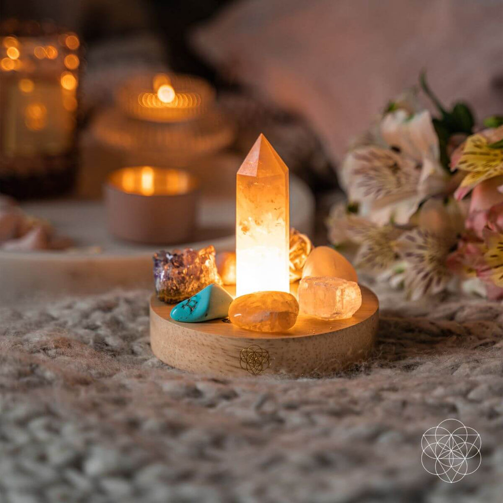 Wealth Goddess - The Divine Feminine Lamp by Conscious Items