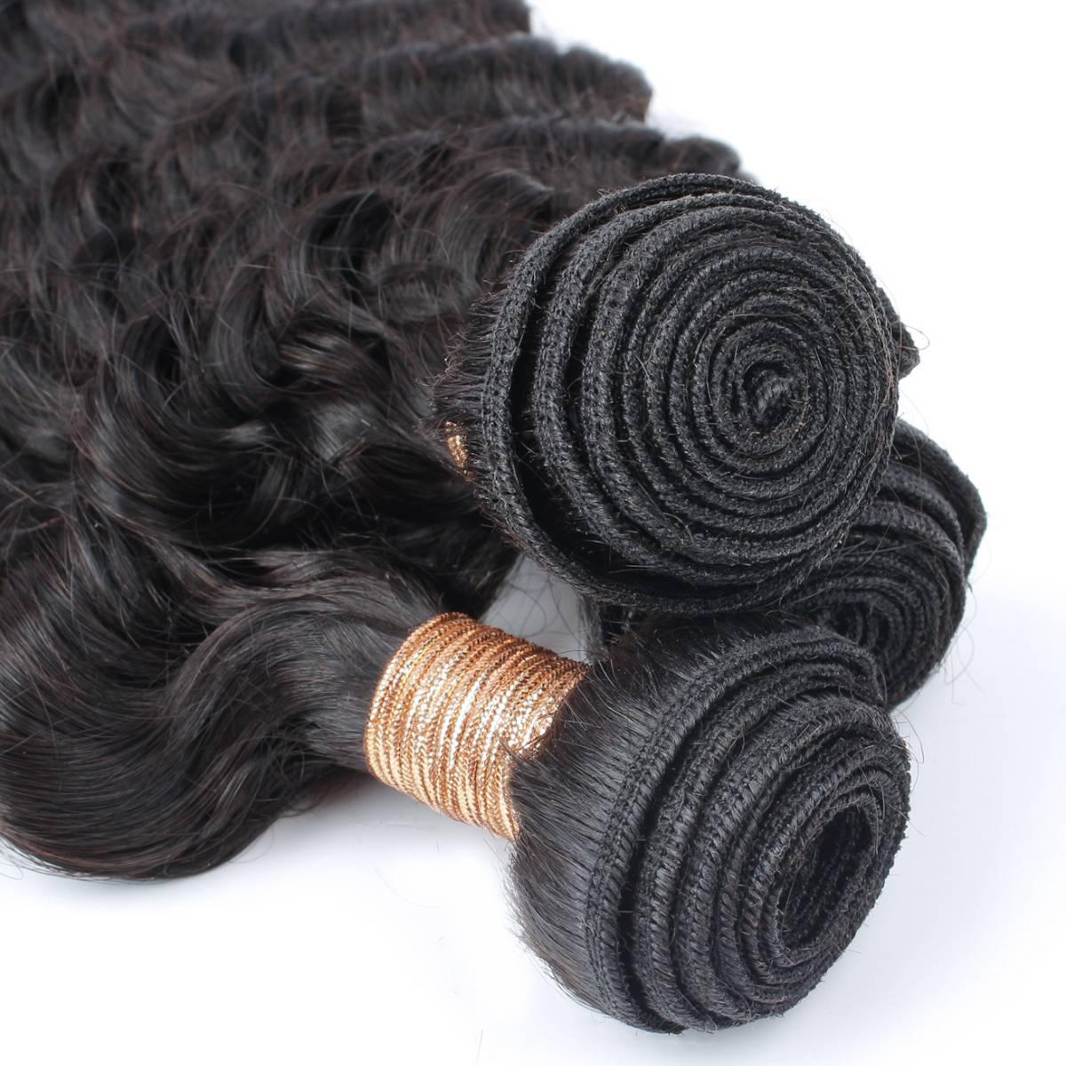 Deep Wave 100% Human Hair Bundles by Private Label