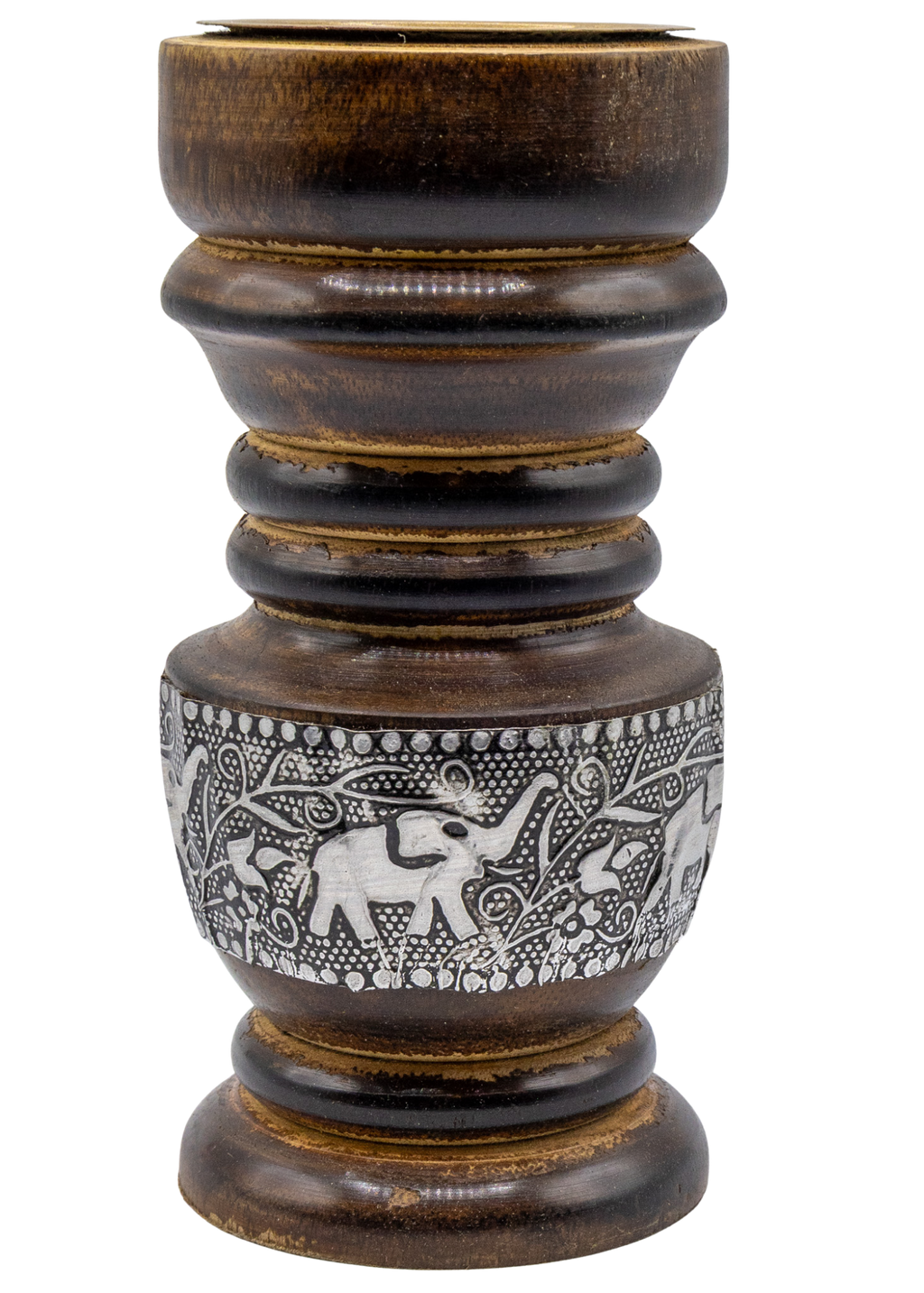 Elephant Wooden Charcoal Resin Incense Burner
