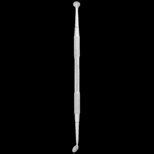 STALEKS PRO EXPERT 20 TYPE 2 BLACKHEAD REMOVER TOOL DOUBLE-ENDED SPOON UNO+ ROUND 19 HOLES ZE-20/2- STALEKS™ by kvadrat store