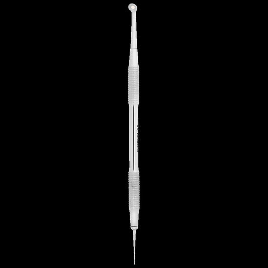 STALEKS PRO EXPERT 21 TYPE 4 BEAUTY CARE DOUBLE-ENDED SPOON UNO AND VIDAL NEEDLE STRAIGHT ZE-21/4- STALEKS™ by kvadrat store