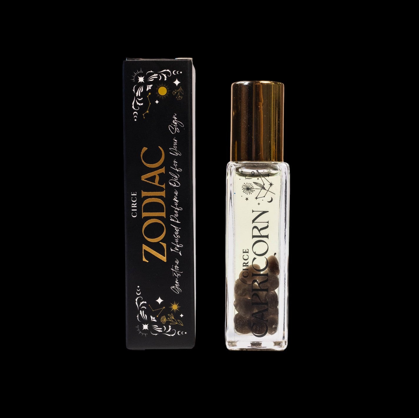 Zodiac Perfume Oil Set – 12 Gemstone‑Infused Zodiac Scents by Circe Boutique