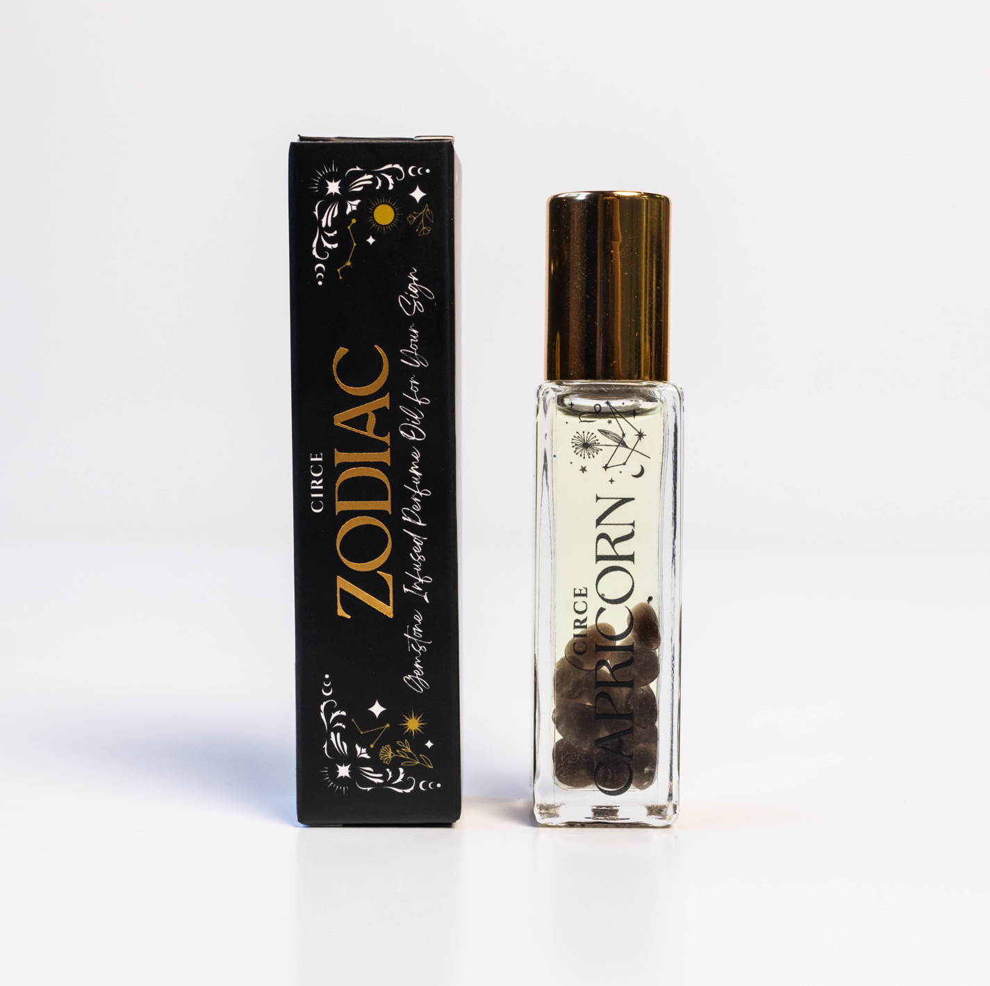 Zodiac Perfume Oil Set – 12 Gemstone‑Infused Zodiac Scents by Circe Boutique