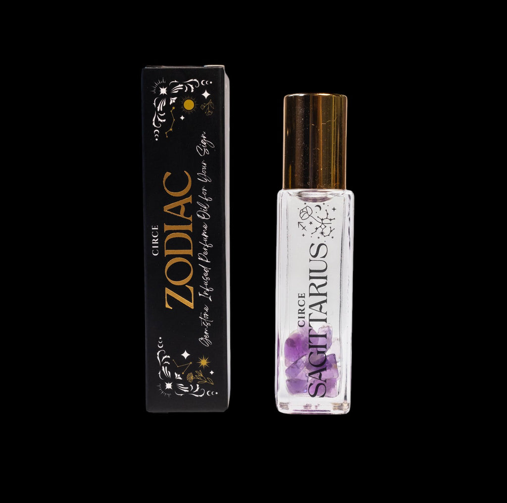 Zodiac Perfume Oil Set – 12 Gemstone‑Infused Zodiac Scents by Circe Boutique