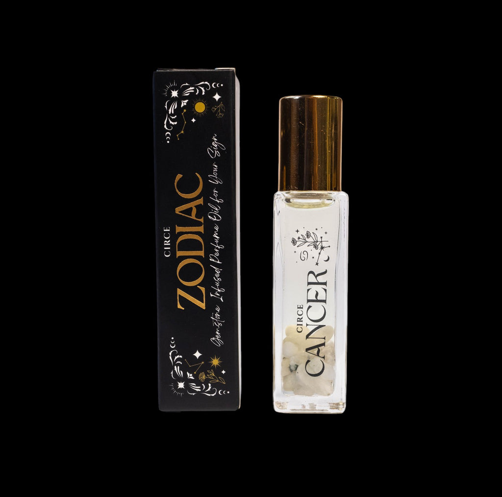 Zodiac Perfume Oil Set – 12 Gemstone‑Infused Zodiac Scents by Circe Boutique